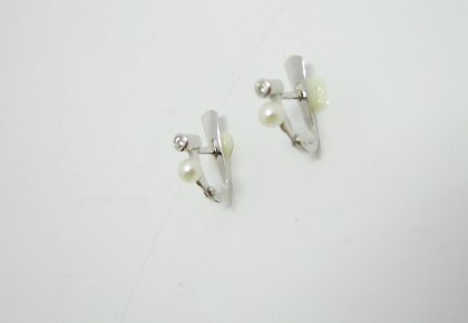 Arracades tuijo or blanc mini