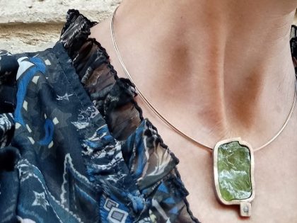 Penjoll pedra verda