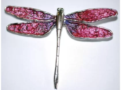 Agulla texturitzada en degradat de rosa