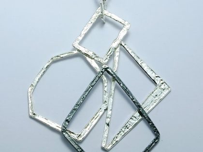 Collar llarg bicolor